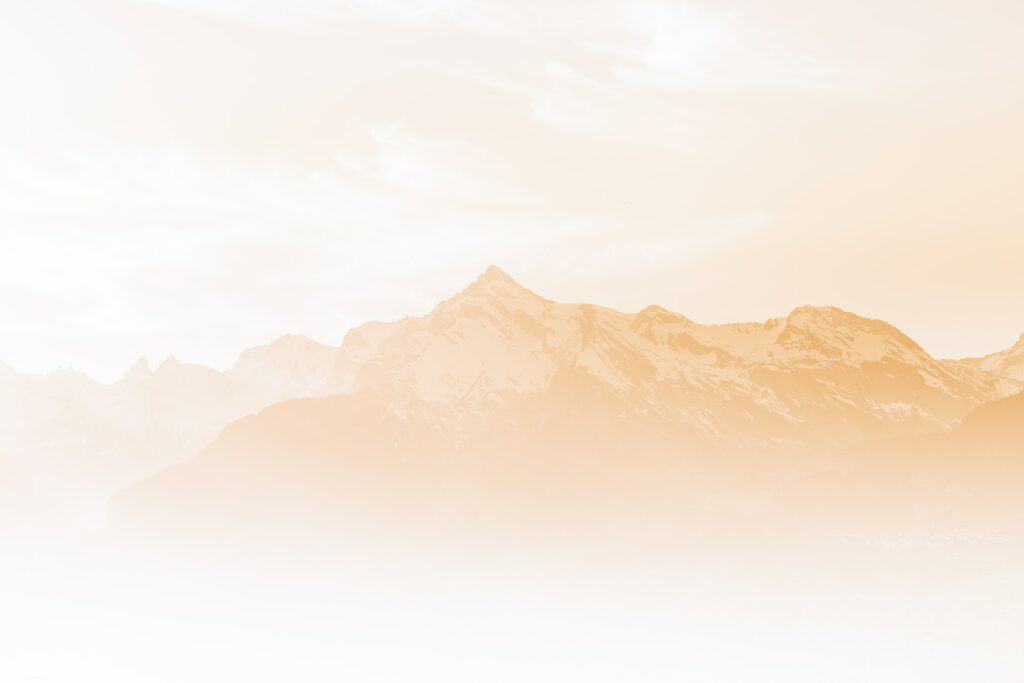 Valais mountain in summer