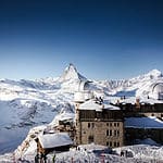 The Gornergrat with the Matterhorn in the Background