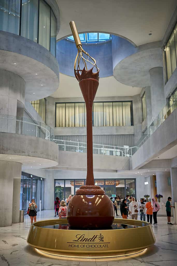 Artwork at the Lind Home of Chocolate Museum