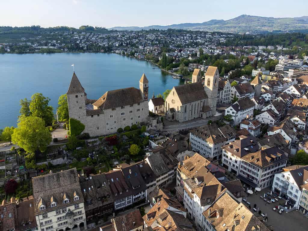 The Village and Castle in Rapperswil