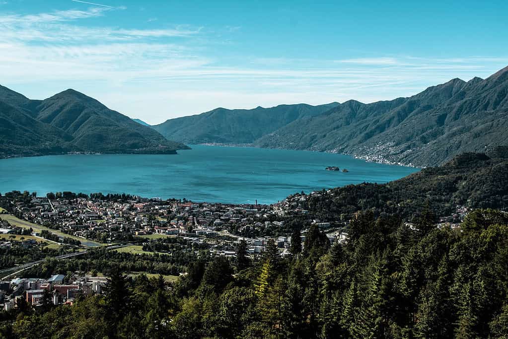 Ascona in ticino scenic view