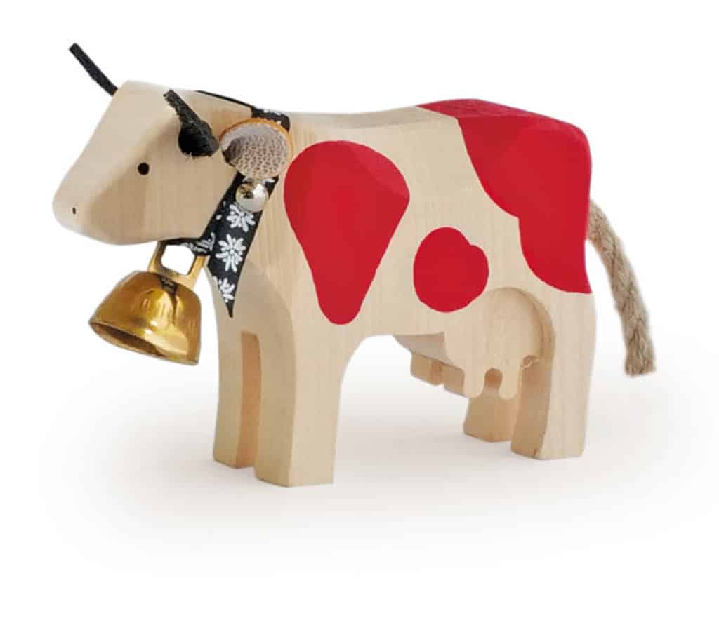 A toy cow is a good souvenier from switzerland