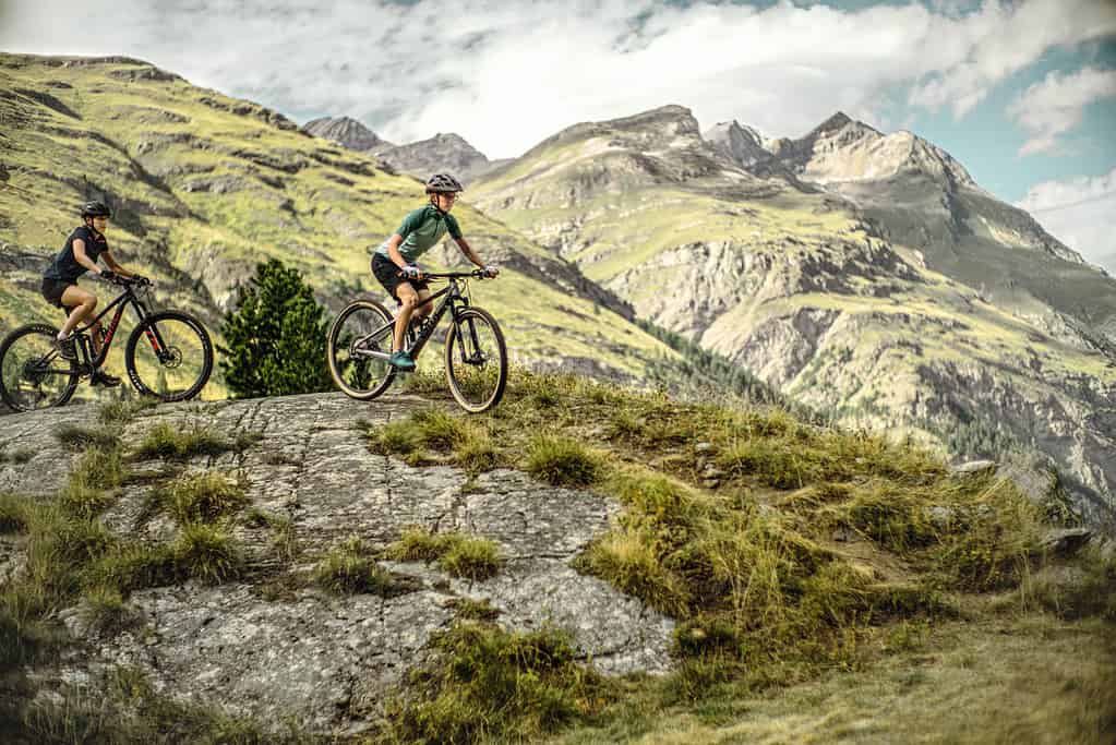 Mountainbiking in zermatt summer